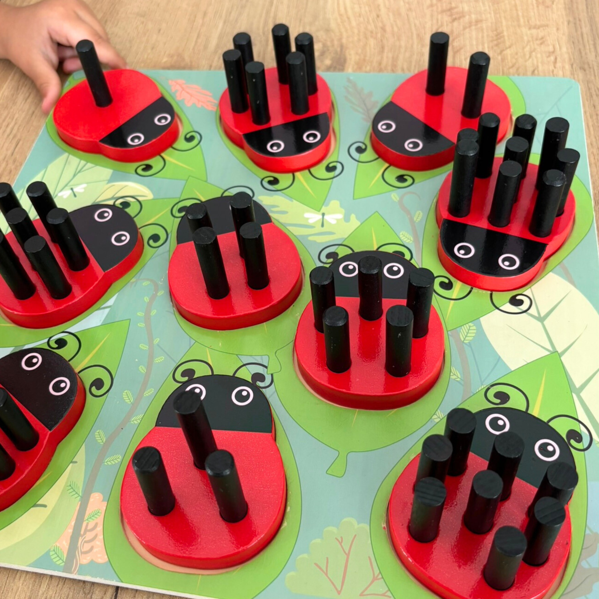 Les coccinelles comptent